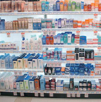 Discount Shelving & Displays - Beauty Supply