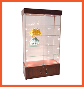 Wall Glass Display Case