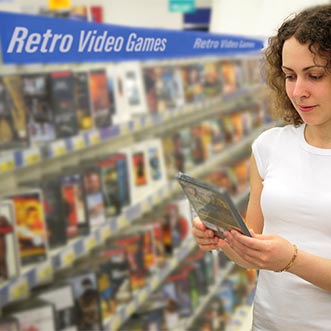 Discount Shelving & Displays - Video Game Store